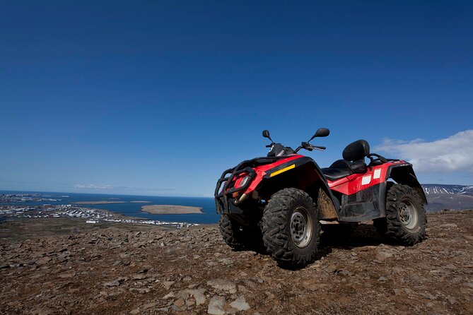 1 Hour ATV Quad Tour : Pick up from Reykjavik (2 persons per ATV) - Leaving Reykjavik for the ATV basecamp