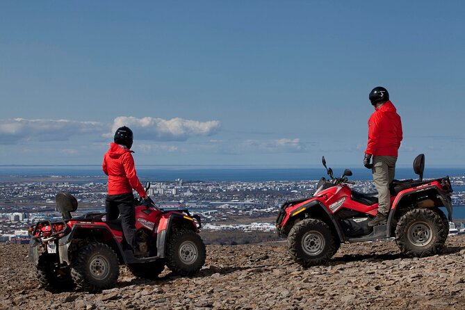 1 Hour ATV Quad Tour : Pick up from Reykjavik (2 persons per ATV) - Safety instruction before the one-hour ride