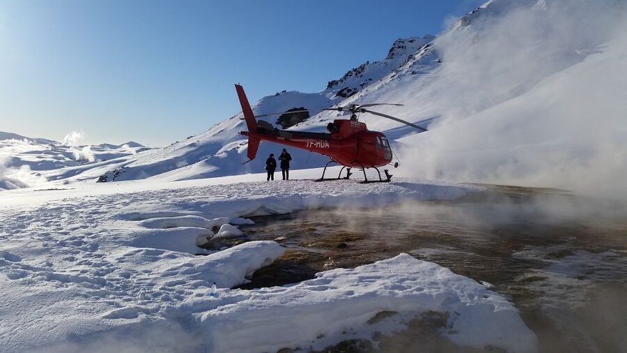 1-Hour Helicopter Tour in Iceland: The Geothermal Tour - Leaving Reykjavik from the domestic airport