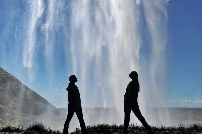 10 Hours Private Luxury Tour of South Coast - Seljalandsfoss and Gljúfrabúi: water close enough to touch