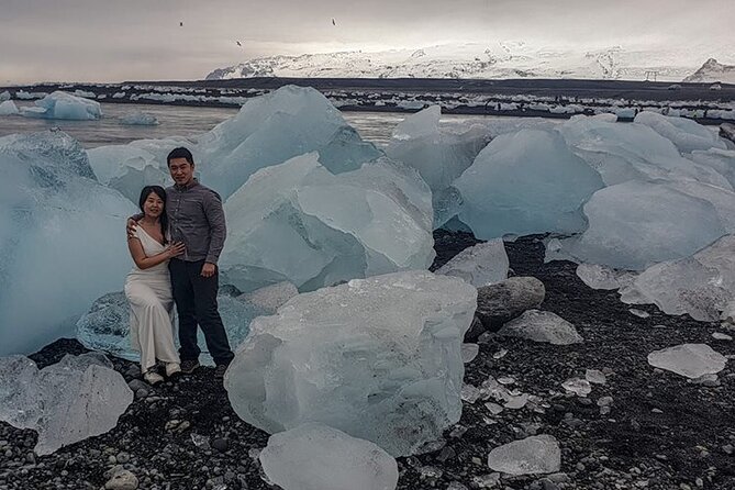 2-Day Blue Ice Cave, Glacier Lagoon and South Coast - Small Group - Day two: Vík, lava, turf, and ice