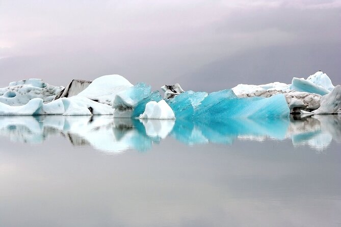2-Day Blue Ice Cave, Glacier Lagoon and South Coast - Small Group - Inside the seasonal blue ice cave