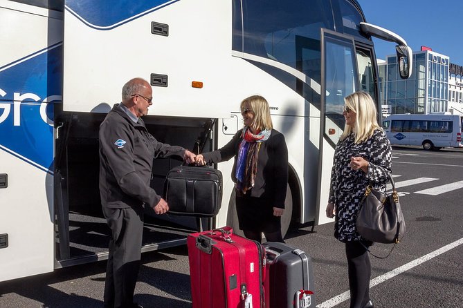 Airport Express Shared Arrival Transfer from Keflavik Airport to Reykjavik Hotels - The Reykjavik Bus Change, Explained Clearly
