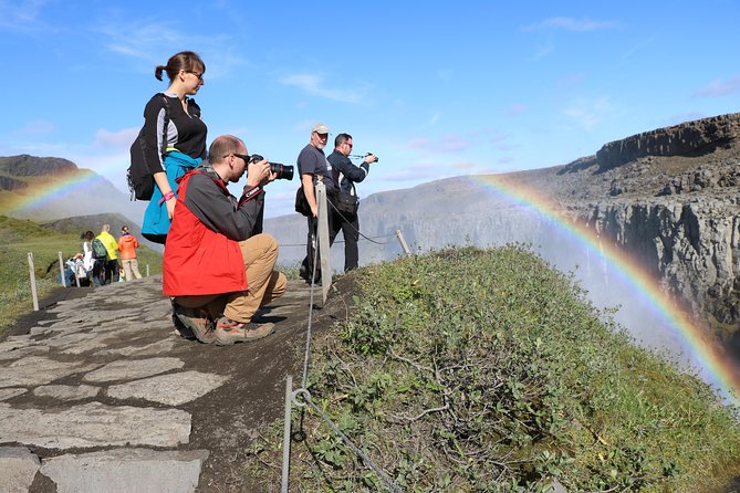 Akureyri North Iceland Waterfalls and Nature Baths Small Group Tour - Selfoss and Dettifoss, two very different waterfalls