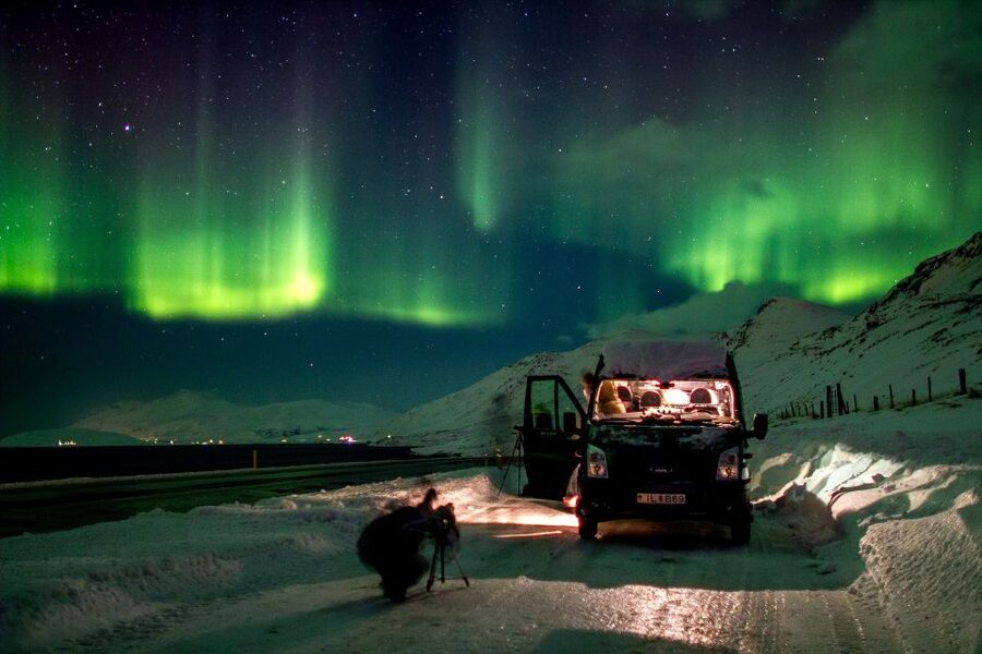 Akureyri: Northern Lights Photography Tour - Leaving Akureyri for the dark