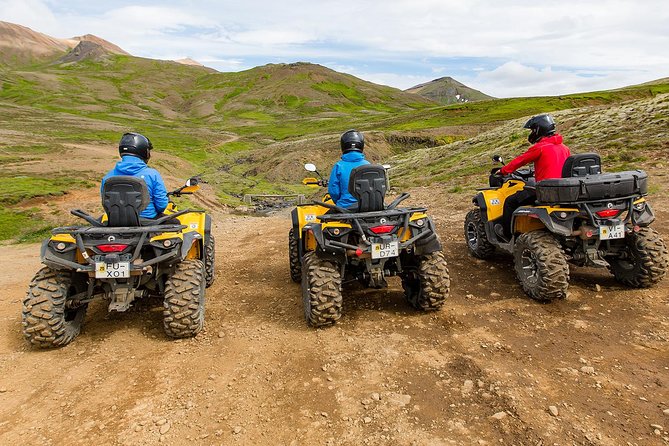 ATV & Rafting Full day adventure from Reykjavik - Rafting the glacier-fed Hvítá River