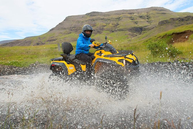 ATV & Whale Watching Full day adventure in Reykjavik - Getting ready for the one-hour ATV ride