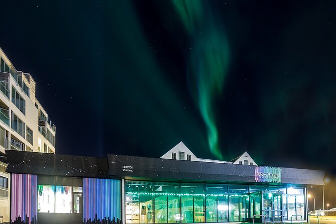 Aurora Reykjavík, The Northern Lights Center Museum Visit - Entering the small museum near central Reykjavík
