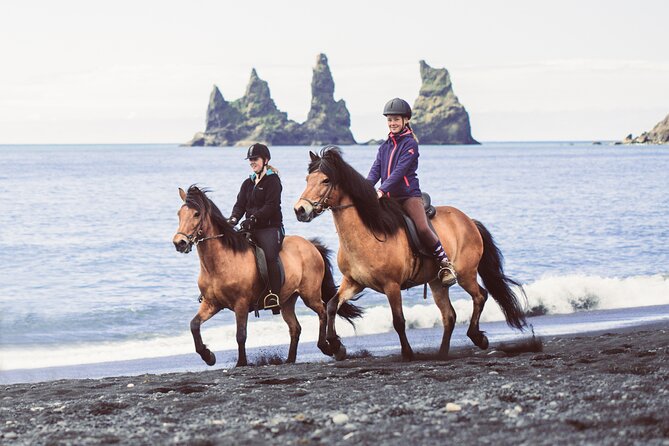 Black Sand Beach Horse Riding Tour from Vik - Weather, wind, and winter planning