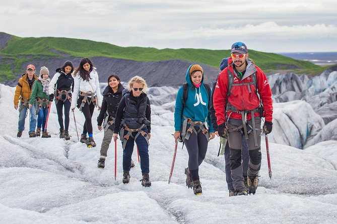 Blue Ice Discovery – Guided Glacier Hike from Skaftafell - The approach has loose ground, while the ice is usually moderate
