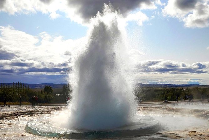 Blue lagoon Premium and Private Golden circle tour - Gullfoss, Iceland’s powerful two-level waterfall