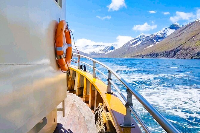 Boat Tours from Siglufjörður - Sailing Toward Selvíkurviti Lighthouse and Siglunes