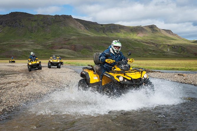 Caving & ATV adventure from Reykjavik - Raufarholshellir, an ancient lava river underground