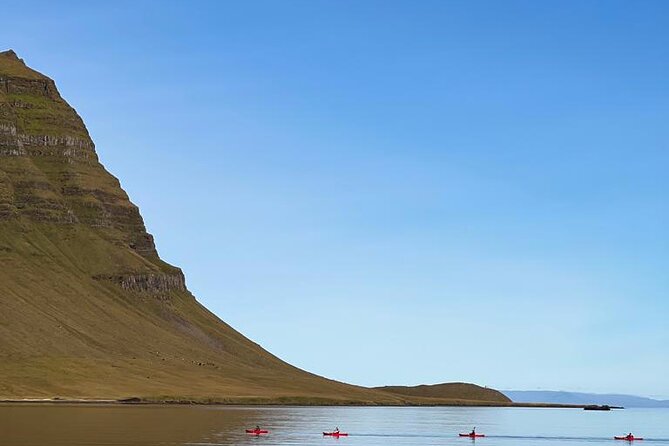 Classic Kayaking Adventure by Mt. Kirkjufell - Seals, puffins, and the luck factor