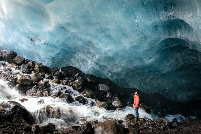 Demanding Glacier Hike and Ice Cave Half-Day Tour from Skaftafell - Entering the natural ice cave