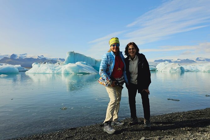 Diamond Beach & Jökulsárlón Floating Glacier Guided Day Tour - Stjórnarfoss adds a quieter stop