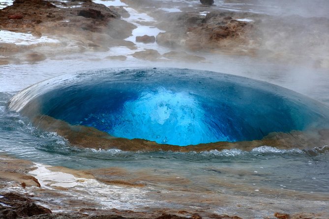 Exclusive Golden Circle: A Private Icelandic Adventure - Kerid crater gives the day a red finish
