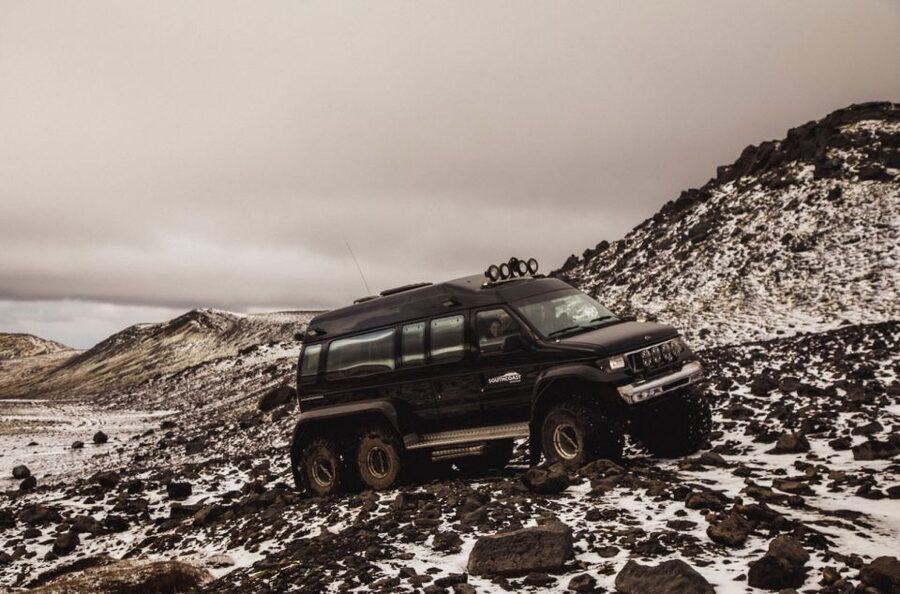 Eyjafjallajökull Volcano and Glacier Jeep Tour - The glacier walk and volcanic ground
