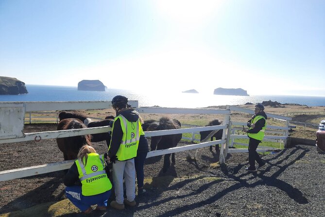 Eyjascooter volcano tour in Westman Island - Getting Comfortable Before the Ride