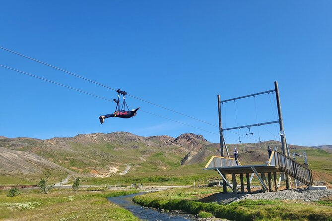 Fast as Falcon Superman Ride - Getting to Hveragerdi, not central Reykjavik