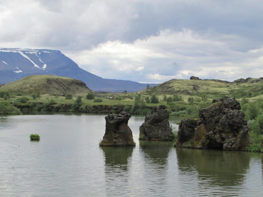 From Akureyri: Diamond Circle Tour with Waterfalls - Dimmuborgir: walking through a lava maze