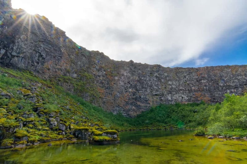 From Akureyri Port: Diamond Circle Guided Day Trip w/ Lunch - Goðafoss, the waterfall of the gods