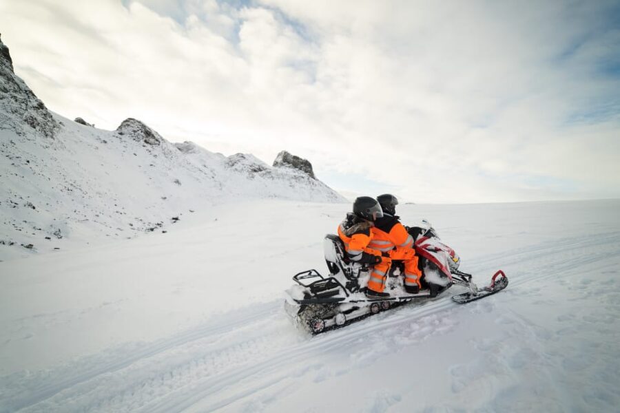 From Geysir: Snowmobile Adventure on Langjökull Glacier - Getting ready for your first glacier ride