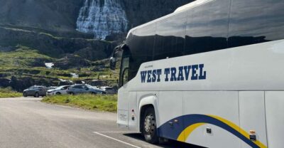 Dynjandi Waterfall Guided Day Trip by Bus