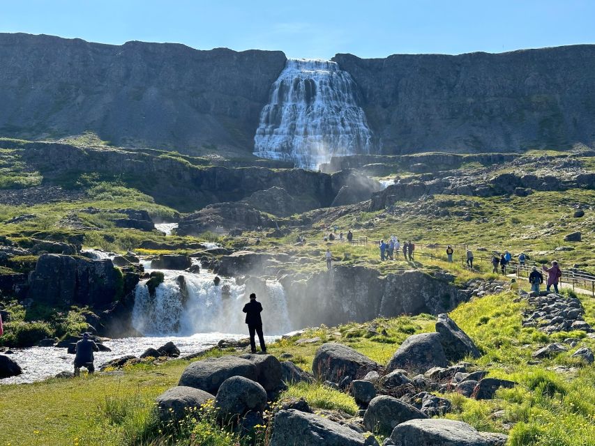 From Isafjordur: Dynjandi Waterfall Guided Day Trip by Bus - Ninety minutes at Dynjandi