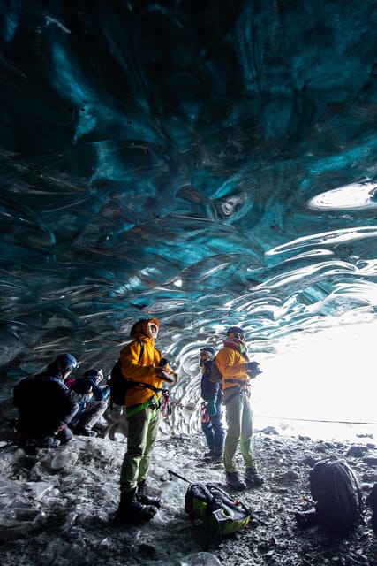 From Jökulsárlón: Vatnajökull Glacier Blue Ice Cave Tour - Inside the changing blue ice