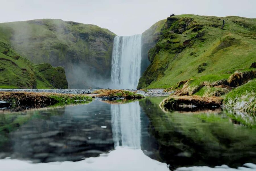 From Reykjavík: 2-Day South Coast Adventure - Skógafoss and the climb for a higher view