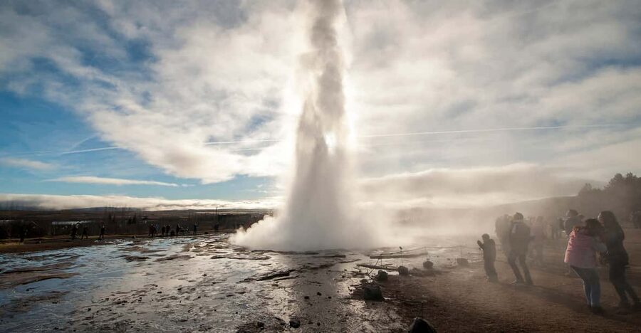 From Reykjavik: 3 Day Family Package - Day one: geysers, Gullfoss, and the story of Þingvellir