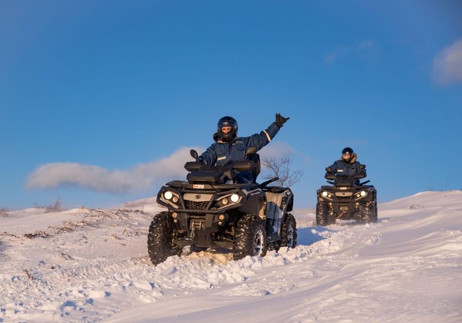 From Reykjavik: ATV Ride and Blue Lagoon Tour with Transfer - One hour toward Hafrawater Lake and Reykjavik Peak