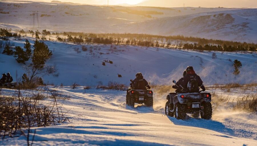 From Reykjavik: ATV Ride and Blue Lagoon Tour with Transfer - The transfer through Reykjavik and the bus stop pause