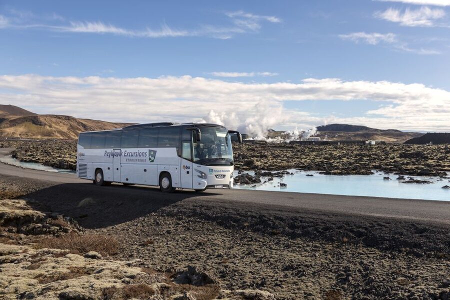 From Reykjavik: Blue Lagoon Admission with Transfers - The warm water and the strange blue color