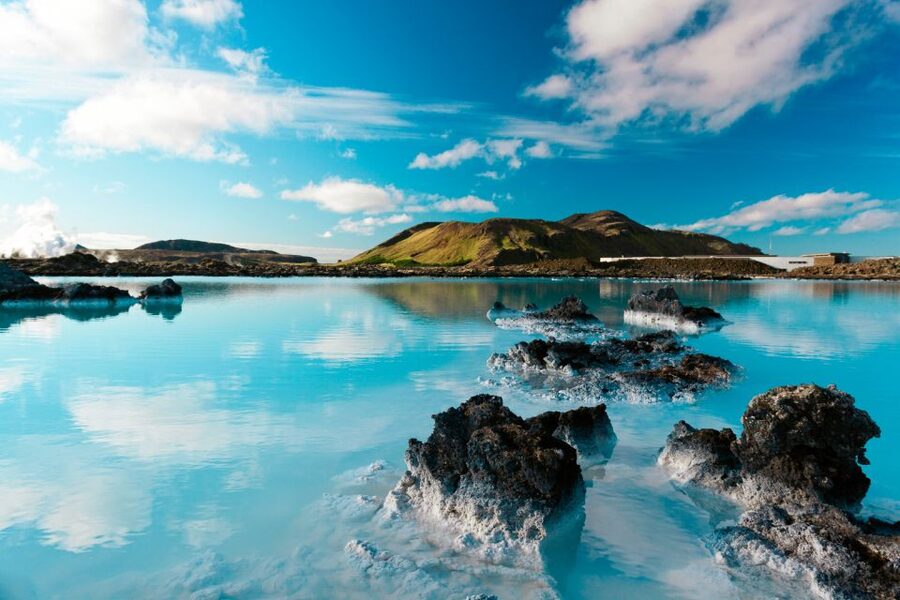 From Reykjavik: Blue Lagoon Entry with Round-Trip Transfers - The 45-minute coach ride across Reykjanes