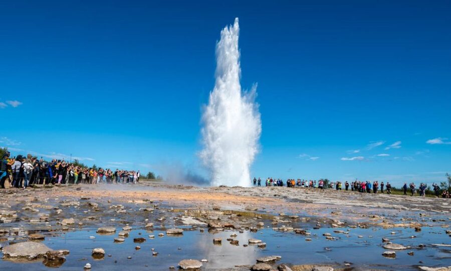 From Reykjavik: Full Day Whale Watching & Golden Circle Tour - Morning on Faxaflóa Bay