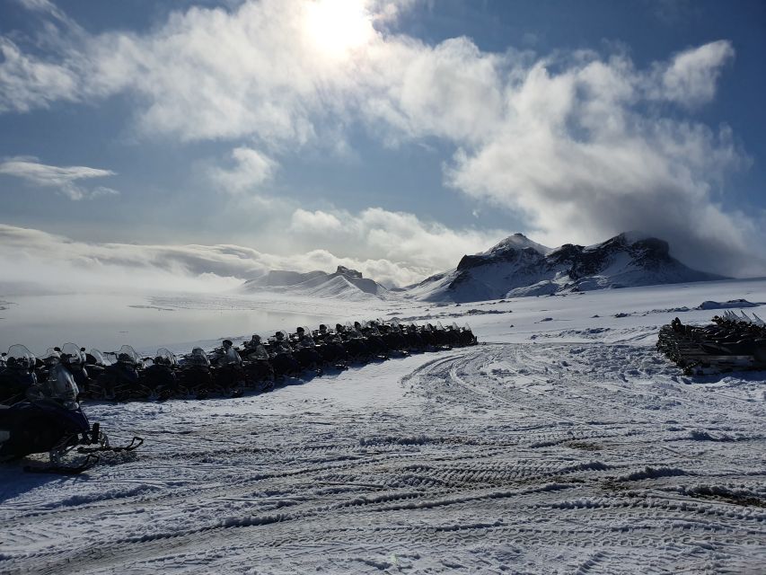 From Reykjavik: Golden Circle and Glacier Ice Cave Tour - Strokkur and the steaming ground at Geysir