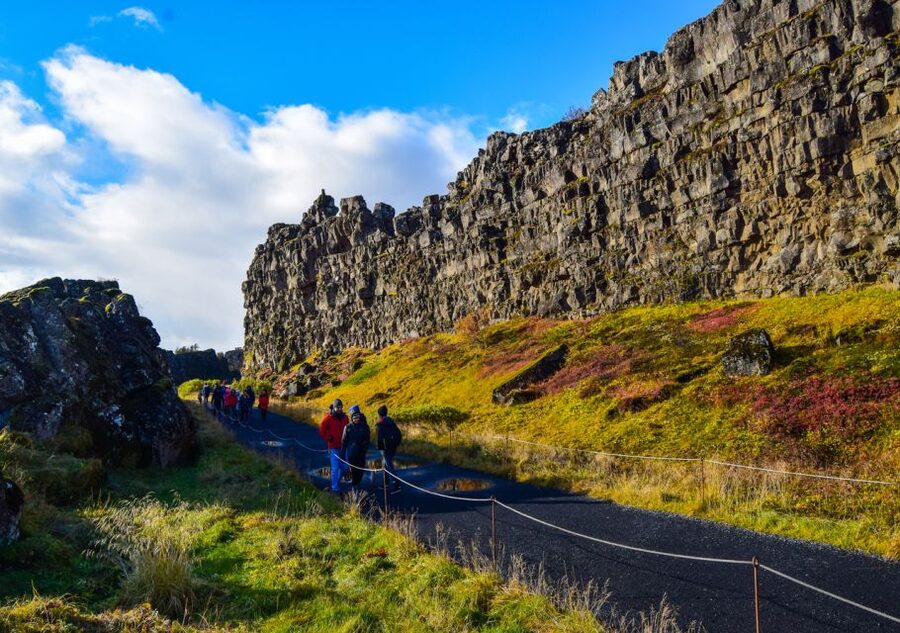From Reykjavik: Golden Circle and Lava Caving Adventure - Kerið adds color to a volcanic crater