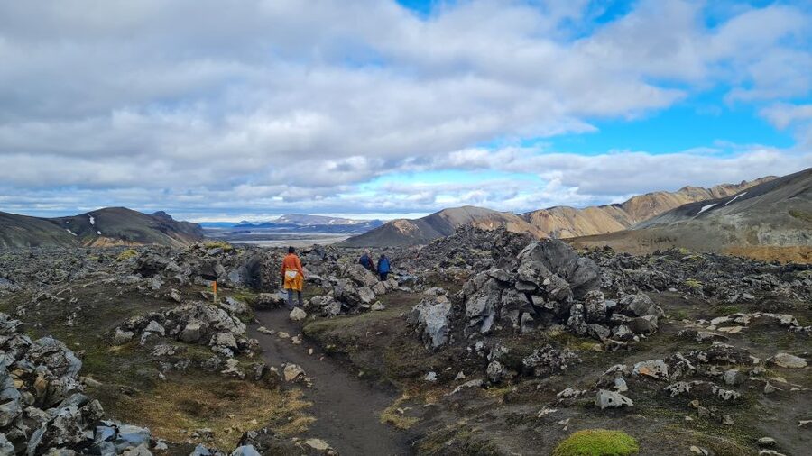 From Reykjavik: Highlands Jeep Tour & Landmannalaugar Hike - The hot spring finish