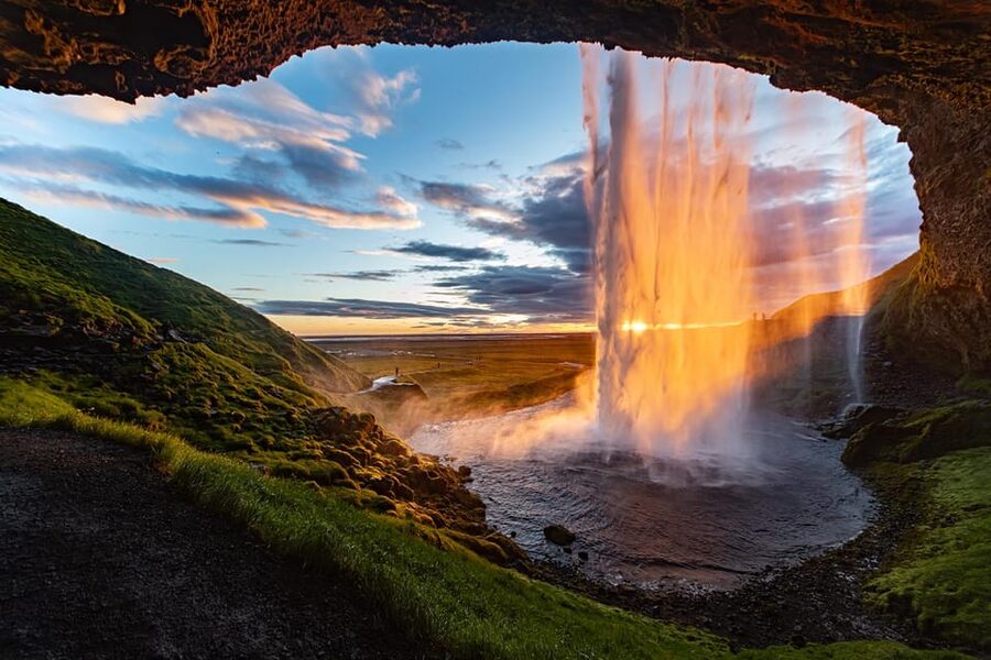 From Reykjavík: Iceland South Coast Small-Group Adventure - Skógafoss: Iceland’s great wall of water