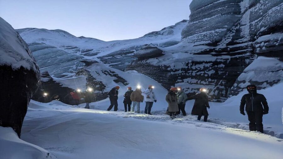 From Reykjavík: Katla Ice Cave and South Coast Tour - Walking on the glacier and entering the ice