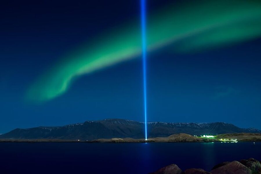 From Reykjavik: New Years Fireworks by Boat - The midnight fireworks and Champagne toast