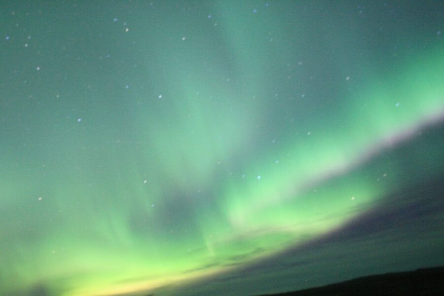 From Reykjavik: Northern Lights Boat Cruise - When the sky stays dark