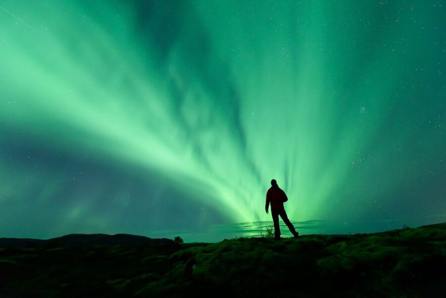 From Reykjavik: Northern Lights Tour - Waiting under the Arctic sky