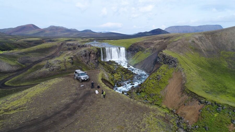 From Reykjavik: Private Landmannalaugar & Hekla Jeep Tour - From south Iceland farms to Hekla’s snow-covered peak