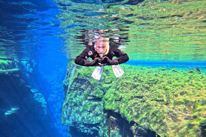From Reykjavik- Silfra Snorkeling transfer included - The short walk back and the warm finish