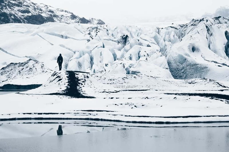 From Reykjavik: South Coast & Sky Lagoon Small-Group Tour - Sólheimajökull, a close look at retreating ice