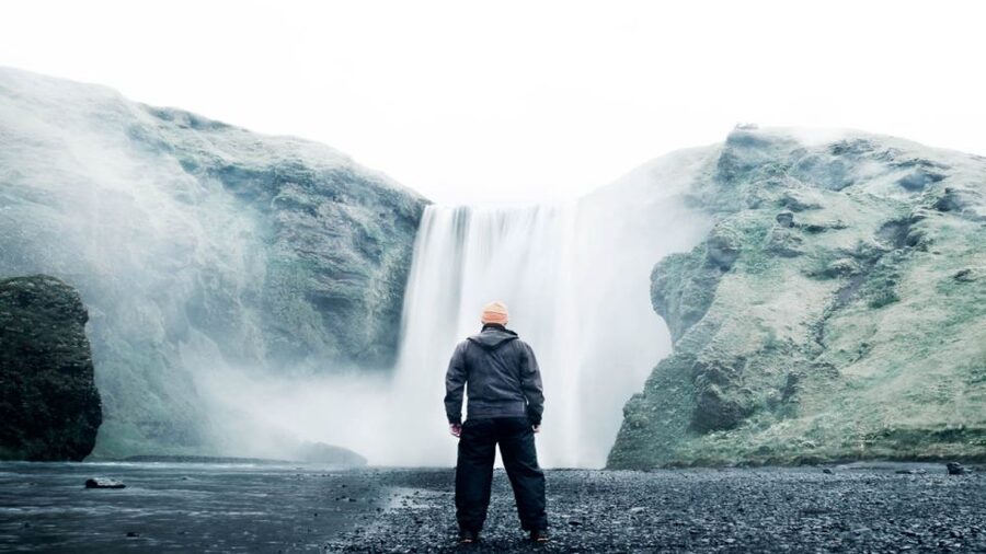 From Reykjavík: Vík Lava Show & South Coast Waterfalls Tour - Vík and the black-sand coast
