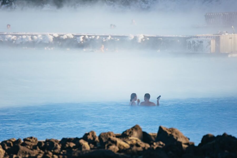 From Reykjavík: Volcanoes and Blue Lagoon Day Trip - Pickup from Reykjavík and the ride south